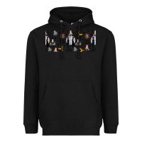 Black gothic girl and colorful girl Heavyweight Hoodie - TumblerDesignByShophia