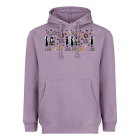 Lavender gothic girl and colorful girl Heavyweight Hoodie - TumblerDesignByShophia