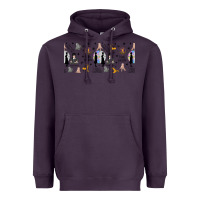 Plum gothic girl and colorful girl Heavyweight Hoodie - TumblerDesignByShophia