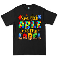 Black see the able not the label Premium Tee - JahusDesignShop