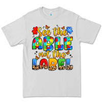 Dove Grey see the able not the label Premium Tee - JahusDesignShop
