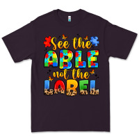 Plum see the able not the label Premium Tee - JahusDesignShop