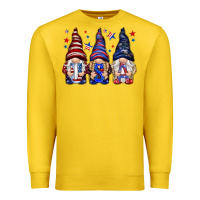 Lemon USA gnomies 4th of july Premium Sweatshirt - HowdyJamesFarm