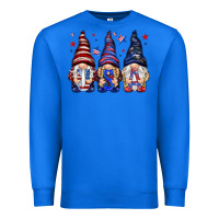 True Royal USA gnomies 4th of july Premium Sweatshirt - HowdyJamesFarm