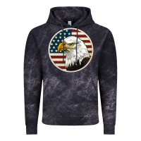 Cloud Black American Bald Eagle Vintage Hoodie - Jasminsmagicworld