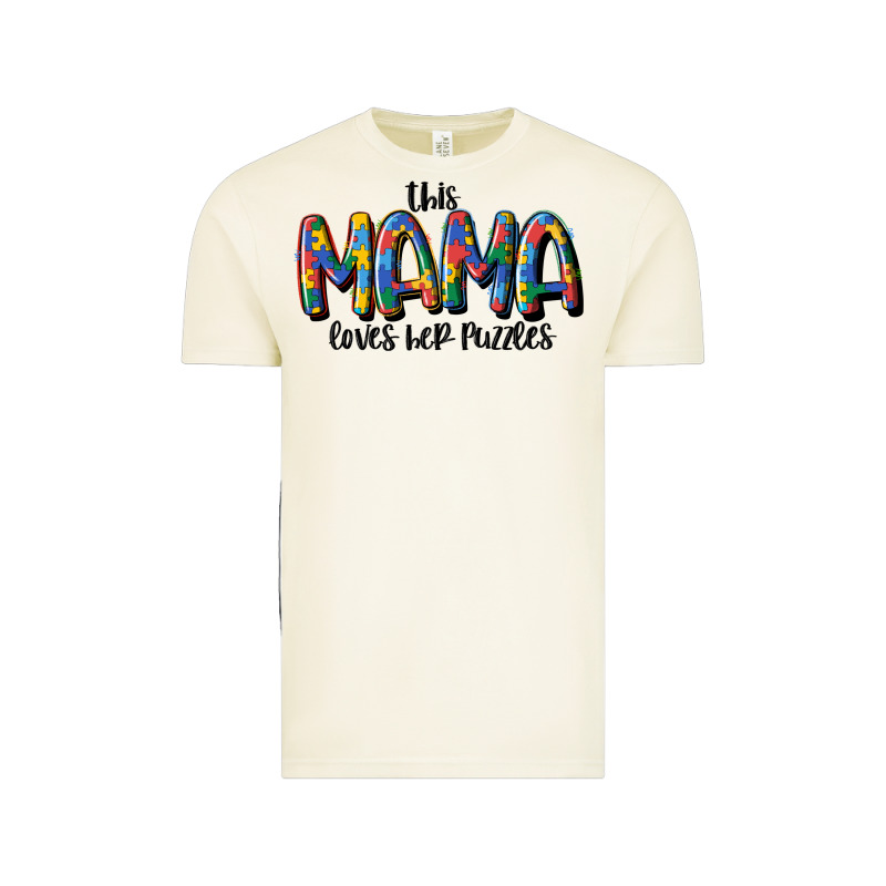 This Mama Loves Her Puzzle Vintage Tee by MaliasSmallBusiness | Teevron