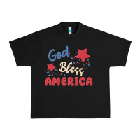 Black god bless america Urban Heavy Tee - MaliasSmallBusiness