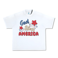 White god bless america Urban Heavy Tee - MaliasSmallBusiness