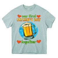 Arona our first father's day together and beer Heavy Core Tee - HRA Design Shop