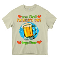 Mossy our first father's day together and beer Heavy Core Tee - HRA Design Shop