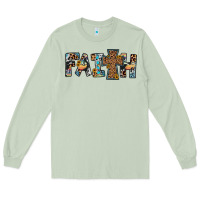 Matcha faith cross Long Sleeve Tee - JahusDesignShop