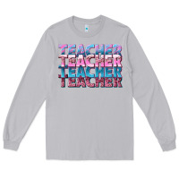 Moon Dust teacher stacked Long Sleeve Tee - NancyCooperArtShop