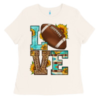 Bone western love american football Ladies Tee - HRA Design Shop