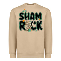 Mushroom sham rock Heavyweight Sweatshirt - MaliasSmallBusiness