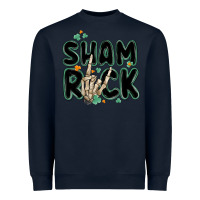 Navy sham rock Heavyweight Sweatshirt - MaliasSmallBusiness