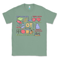 Sage biliteral coordintiom Classic Tee - MaliasSmallBusiness