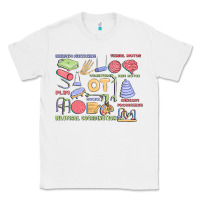 White biliteral coordintiom Classic Tee - MaliasSmallBusiness