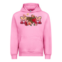 Fuchsia Pink Valentine's day mom Mother's Day Urban Hoodie - FaDigitalArtStudio
