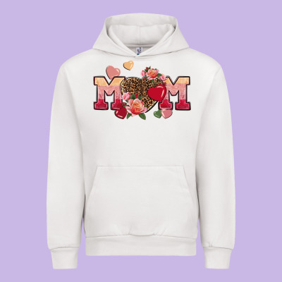 Valentine's Day Mom Mother's Day Urban Hoodie Designed By Fadigitalartstudio