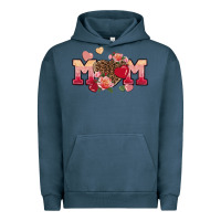 Pigment Midnight Navy Valentine's day mom Mother's Day Urban Hoodie - FaDigitalArtStudio