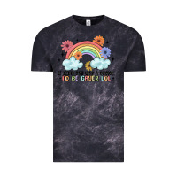 Cloud Black gay pride Vintage Tee - MaliasSmallBusiness