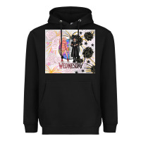 Black gothic girl and colorful girl best friends with ro Heavyweight Hoodie - TumblerDesignByShophia