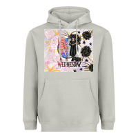 Moon Dust gothic girl and colorful girl best friends with ro Heavyweight Hoodie - TumblerDesignByShophia