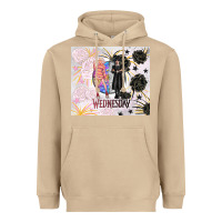 Mushroom gothic girl and colorful girl best friends with ro Heavyweight Hoodie - TumblerDesignByShophia