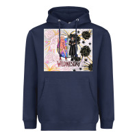 Navy gothic girl and colorful girl best friends with ro Heavyweight Hoodie - TumblerDesignByShophia
