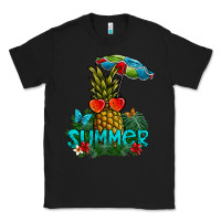 Black Summer Classic Tee - CowhideDigitalArt
