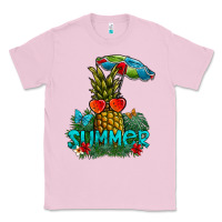 Bubblegum Pink Summer Classic Tee - CowhideDigitalArt