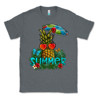 Charcoal Heather Summer Classic Tee - CowhideDigitalArt