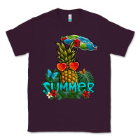 Plum Summer Classic Tee - CowhideDigitalArt