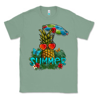 Sage Summer Classic Tee - CowhideDigitalArt