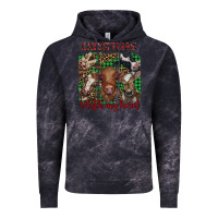 Cloud Black christmas with my herd cows Vintage Hoodie - BarkalooDesign