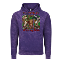 Cloud Purple christmas with my herd cows Vintage Hoodie - BarkalooDesign