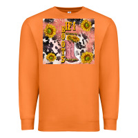 Carrot cowgirl boots sunflower Premium Sweatshirt - TumblerDesignByShophia