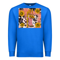 True Royal cowgirl boots sunflower Premium Sweatshirt - TumblerDesignByShophia