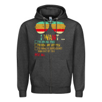Charcoal Heather I Want to Break Free to Ride My Bicycle Want It All Zipper Hoodie - Bettercallsaul