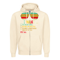 Sandshell I Want to Break Free to Ride My Bicycle Want It All Zipper Hoodie - Bettercallsaul