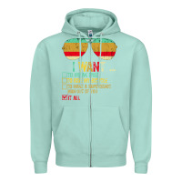 Seafoam I Want to Break Free to Ride My Bicycle Want It All Zipper Hoodie - Bettercallsaul