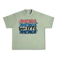 Oil Green america since 1776 Urban Heavy Tee - MaliasSmallBusiness