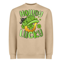 Mushroom howdy go lucky st patrics day Heavyweight Sweatshirt - MaliasSmallBusiness