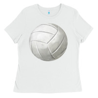White volleyball fa element Ladies Tee - FaDigitalArtStudio