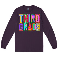 Plum third grade Long Sleeve Tee - NancyCooperArtShop