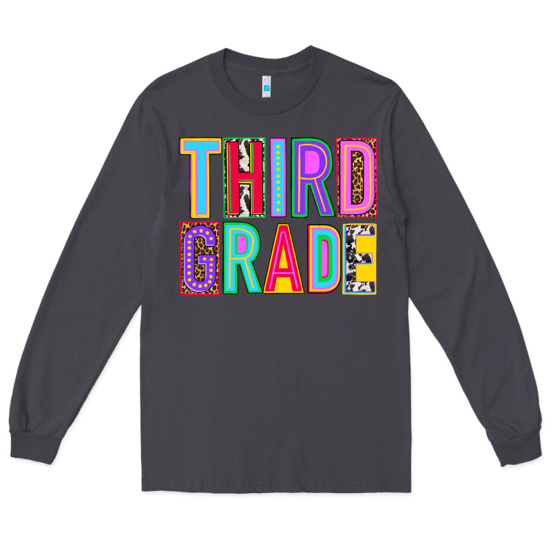 Third Grade Long Sleeve Tee by NancyCooperArtShop | Teevron