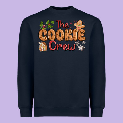 The Cookie Crew Heavyweight Sweatshirt Designed By Maliassmallbusiness