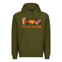 Army Green Tis the season Sport Premium Hoodie - HowdyJamesFarm