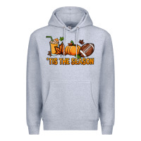 Heather Grey Tis the season Sport Premium Hoodie - HowdyJamesFarm