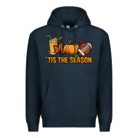 Navy Tis the season Sport Premium Hoodie - HowdyJamesFarm